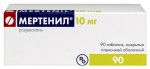 Мертенил, таблетки покрытые оболочкой пленочной 10 мг 90 шт